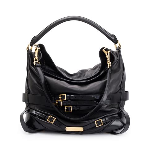 burberry bridle leather hobo|Burberry Bridle Gosford Hobo Bag .